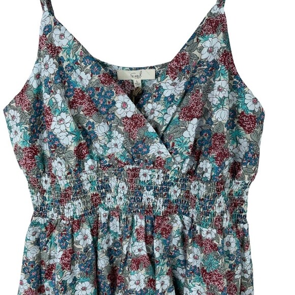 Anthropologie Easel Sundress Midi Strappy Halter Flowy Dress Size L - Picture 5 of 13